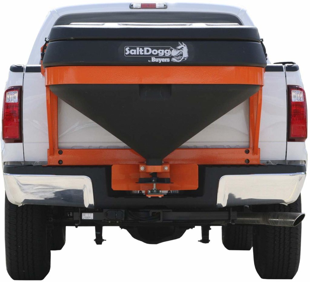 SaltDogg TGS05B Tailgate Spreader 10.8 Cu Ft. Caldwell Equipment