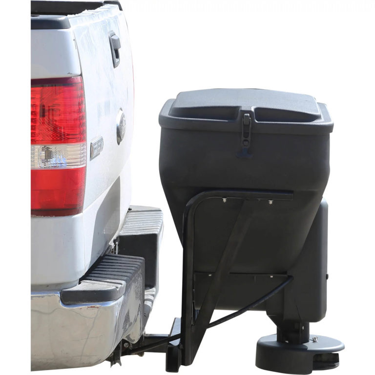 SaltDogg TGS02 Tailgate Spreader with rec hitch Caldwell Equipment